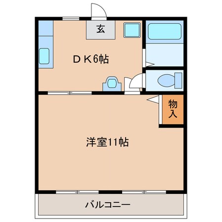 掛川駅 車移動23分  13.4km 3階の物件間取画像